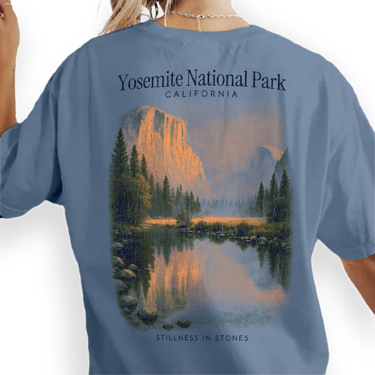 Yosemite National Park T-Shirt Vintage California Nature Tee | El Capitan Scenic Souvenir Shirt | Yosemite Travel Graphic