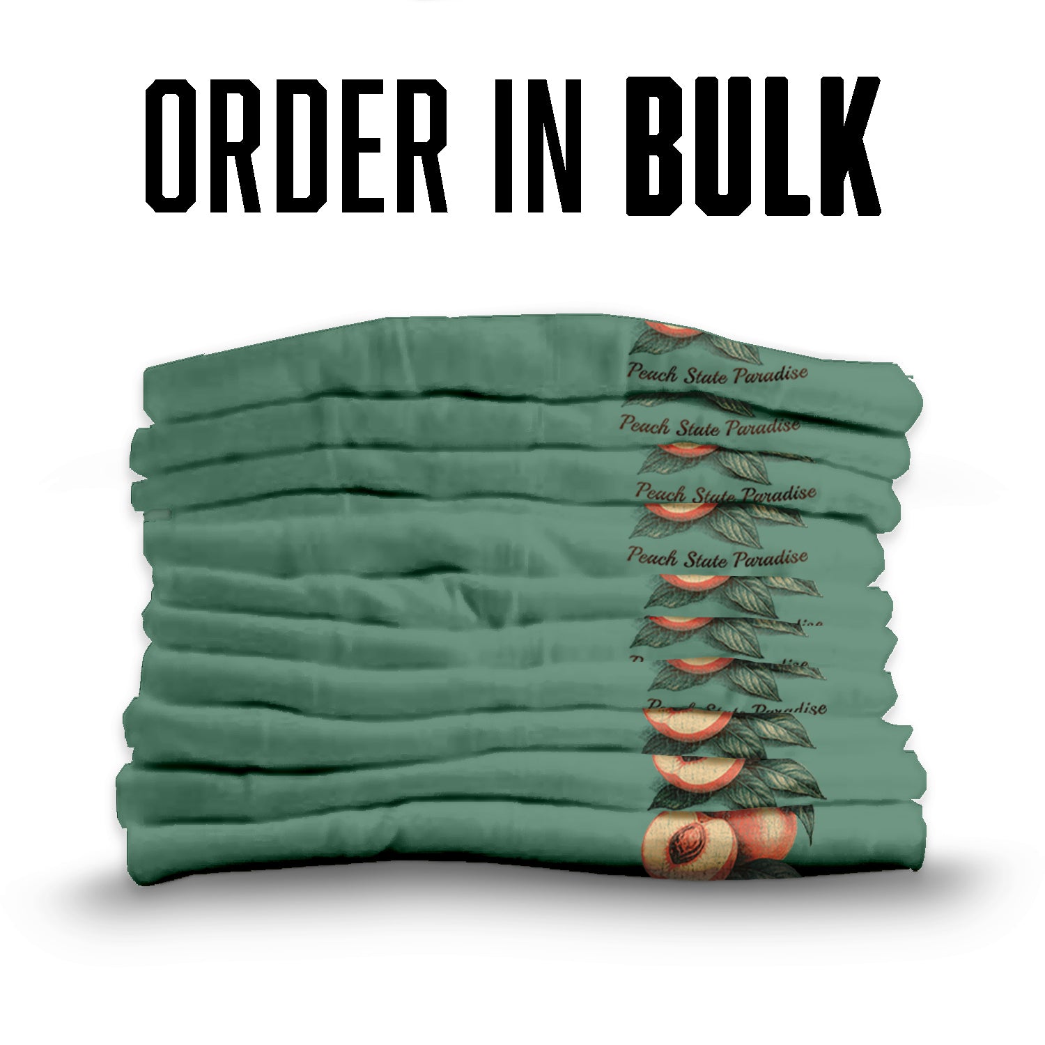 Georgia Peach State Paradise T-Shirt | Southern Vintage Tee | Fruit Basket Graphic | Georgia Souvenir Shirt