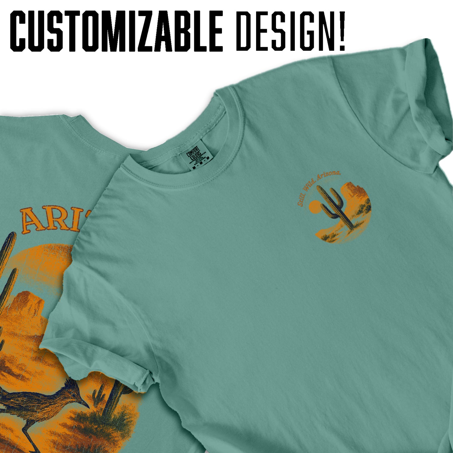 Still Wild Arizona Desert T-Shirt, Vintage Roadrunner Tee, Southwest Souvenir Shirt, Western Graphic Top