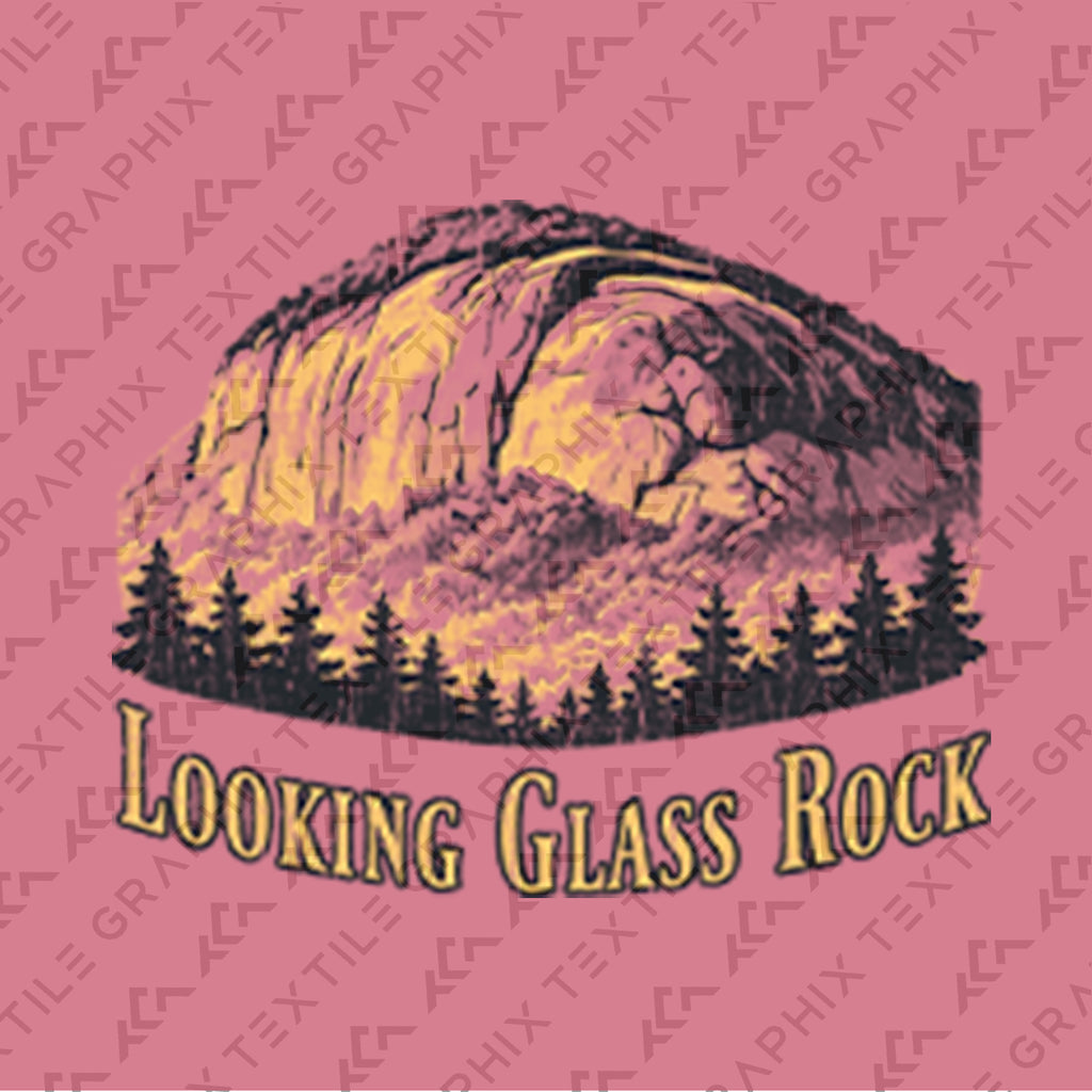 Looking Glass Rock Shirt, Pisgah National Forest Tee, North Carolina Mountain T-Shirt, Scenic Hiking Graphic Tee, Nature Lover Gift