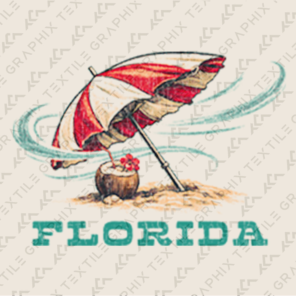 Florida Beach T-Shirt Vintage Summer Graphic Tee, Coastal Vacation Shirt, Retro Palm Tree Ocean Sunset Endless Summer Tee