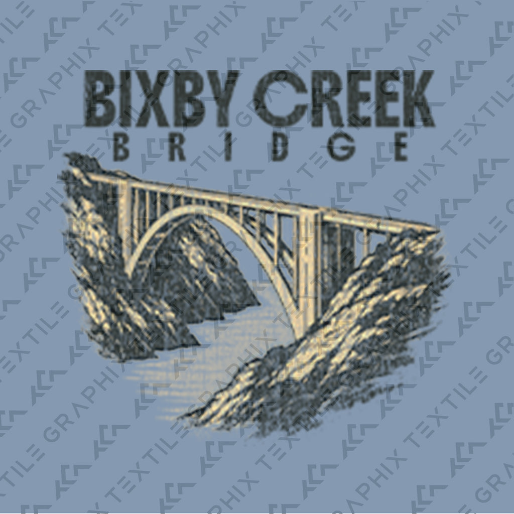 Bixby Creek Bridge Shirt, Big Sur California Tee, Coastal Landscape T-Shirt, Vintage Travel Graphic, Scenic Ocean Cliff Road Trip Tee