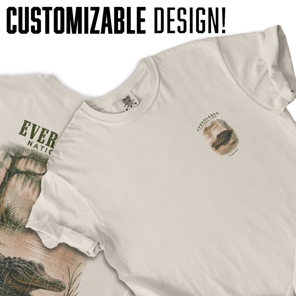 Everglades National Park T-Shirt | Florida Wildlife Alligator Tee | Nature Lover Gift | Stay Wild Move Slow Shirt