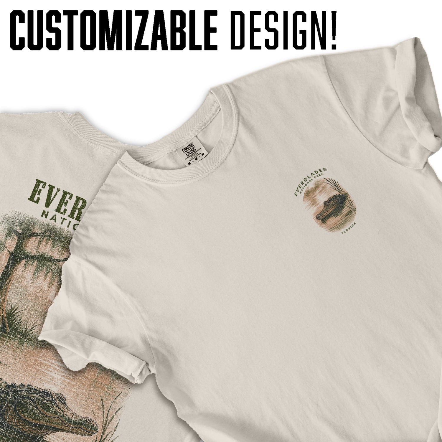 Everglades National Park T-Shirt | Florida Wildlife Alligator Tee | Nature Lover Gift | Stay Wild Move Slow Shirt