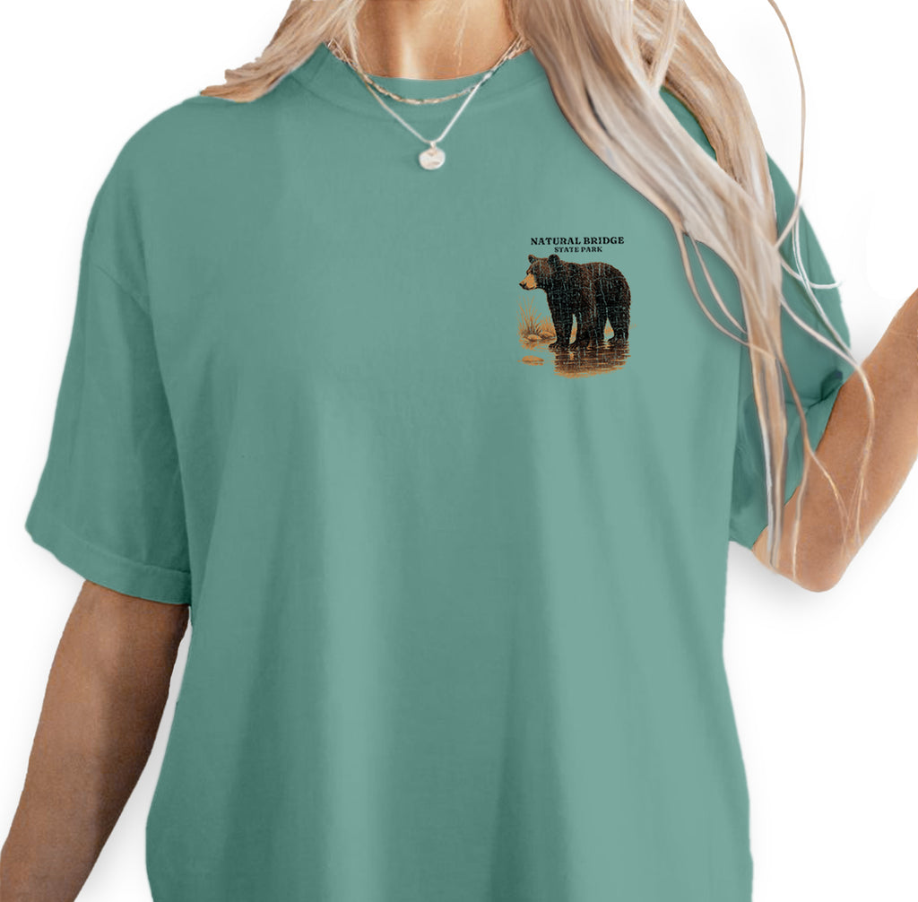 Natural Bridge State Park Bear T-Shirt – Still Wild After All These Years, Wildlife Nature Souvenir, Outdoor Adventure Tee