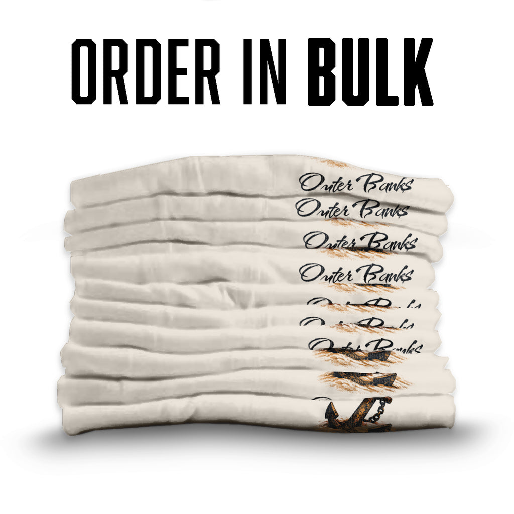 Outer Banks Anchor T-Shirt Vintage Coastal Beach Tee Nautical Ocean Graphic Shirt Retro Summer Vacation Gift