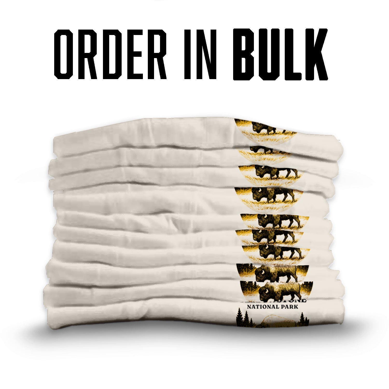 Yellowstone National Park T-Shirt Adventure Awaits Bison Graphic Tee | Retro Nature Hiking Travel Shirt for Outdoor Lovers