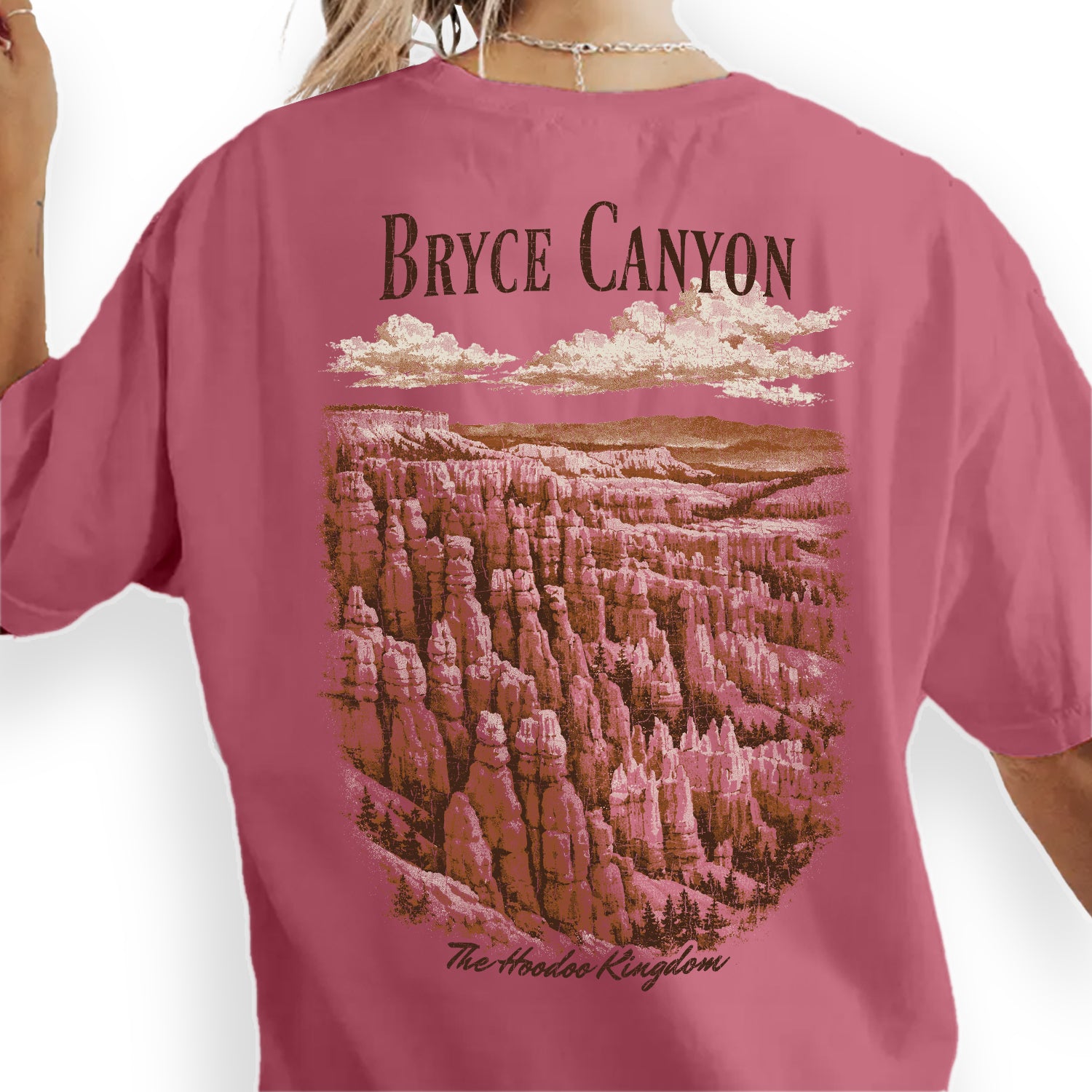 Bryce Canyon National Park Shirt, Utah Travel Tee, Hoodoo Kingdom Vintage Landscape T-Shirt, Hiking Souvenir Gift for Nature Lovers