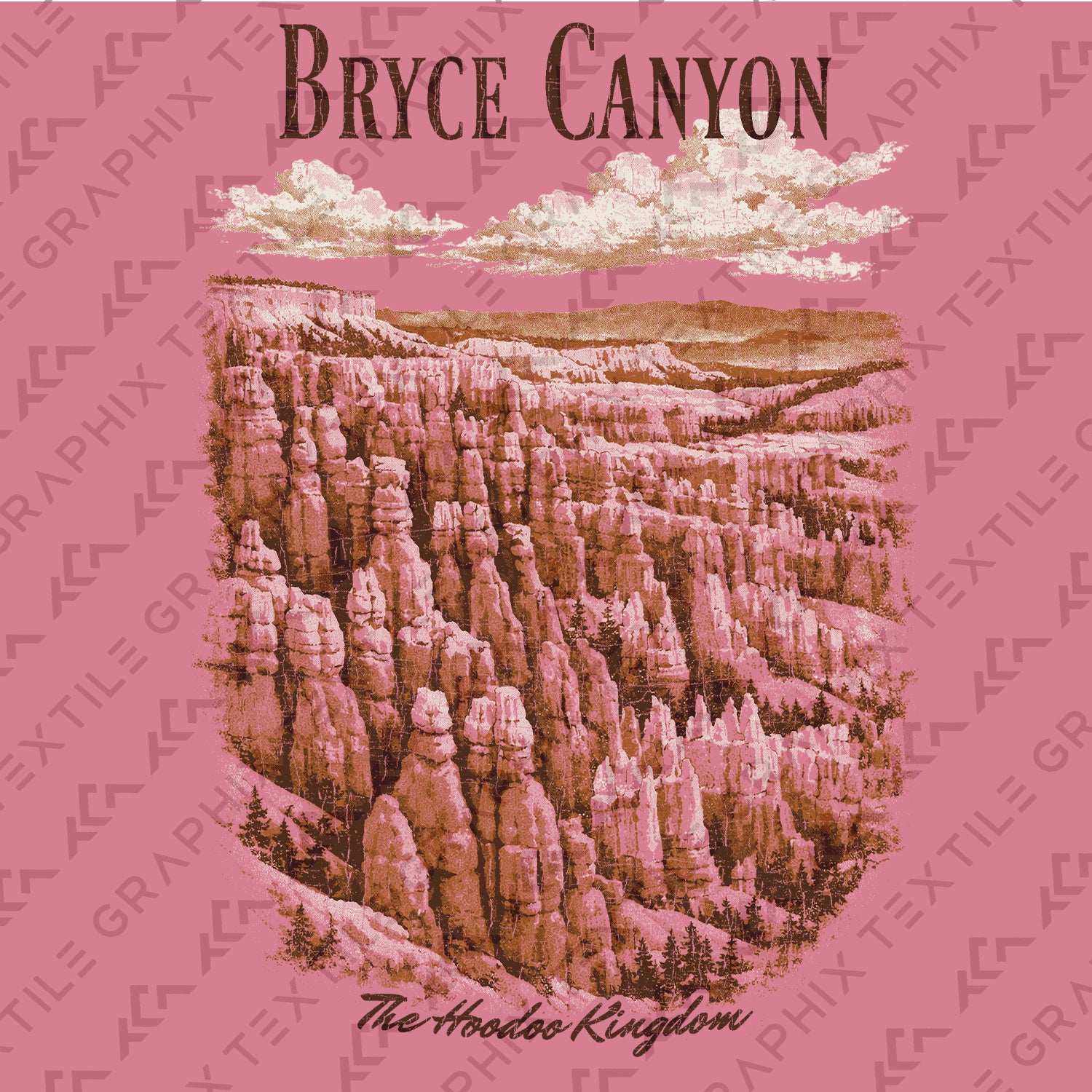 Bryce Canyon National Park Shirt, Utah Travel Tee, Hoodoo Kingdom Vintage Landscape T-Shirt, Hiking Souvenir Gift for Nature Lovers