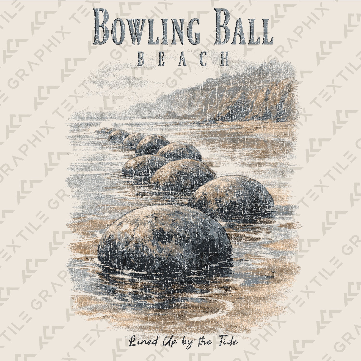 Bowling Ball Beach Shirt, California Coast Tee, Unique Rock Formation T-Shirt, Coastal Travel Graphic Tee, Beach Lover Gift