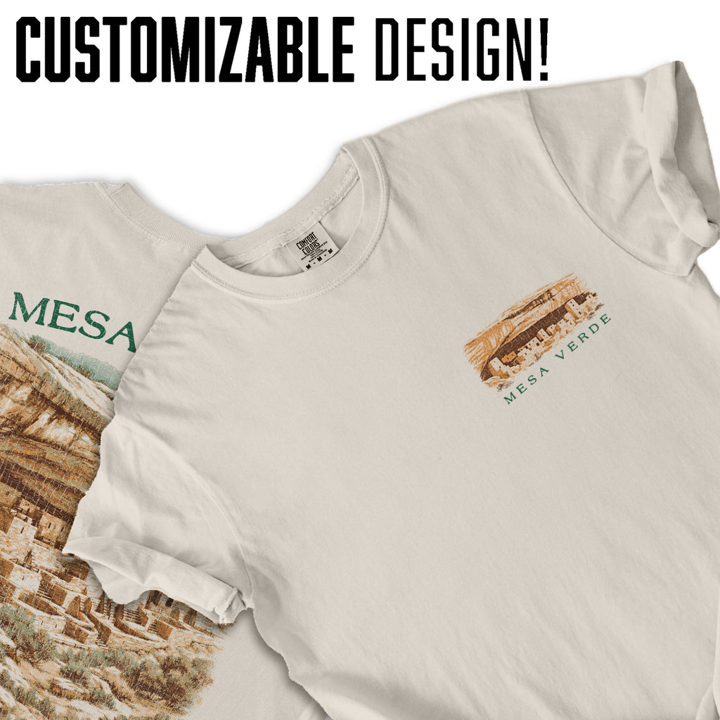 Mesa Verde National Park Shirt, Colorado Cliff Dwellings Tee, Ancient Pueblo T-Shirt, Vintage Travel Graphic Tee, History Lover Gift