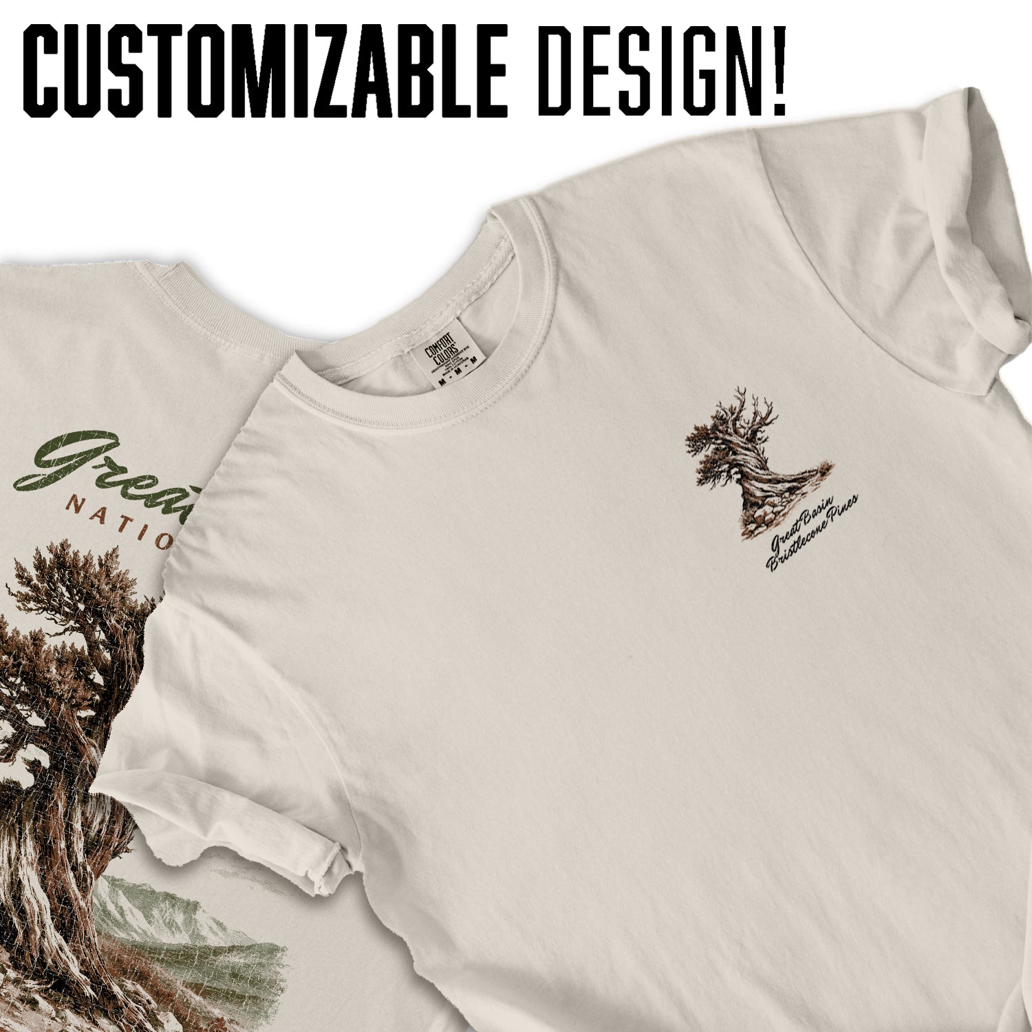 Great Basin National Park T-Shirt, Bristlecone Pine Tree Shirt, Nevada Travel Tee, Vintage Nature Hiking Shirt, Park Souvenir