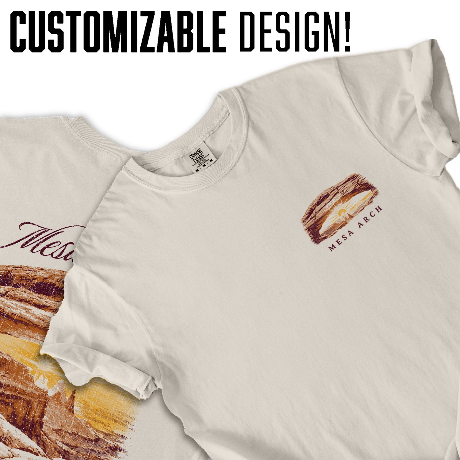 Mesa Arch Canyonlands Utah T-Shirt, Sunrise Desert Arch Graphic Tee, Canyonlands National Park Shirt, Utah Travel Souvenir
