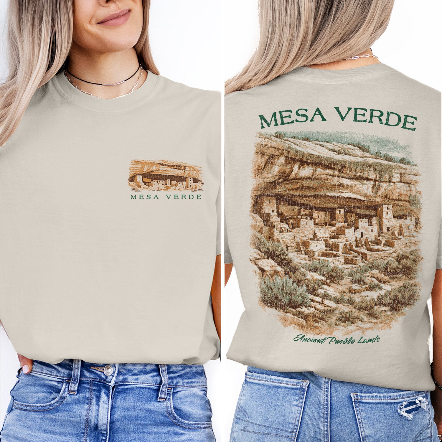Mesa Verde National Park Shirt, Colorado Cliff Dwellings Tee, Ancient Pueblo T-Shirt, Vintage Travel Graphic Tee, History Lover Gift