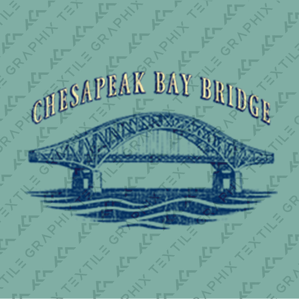 Chesapeake Bay Bridge Shirt, Maryland Coastal Tee, Bridge Graphic T-Shirt, Vintage Travel Tee, Chesapeake Bay Gift