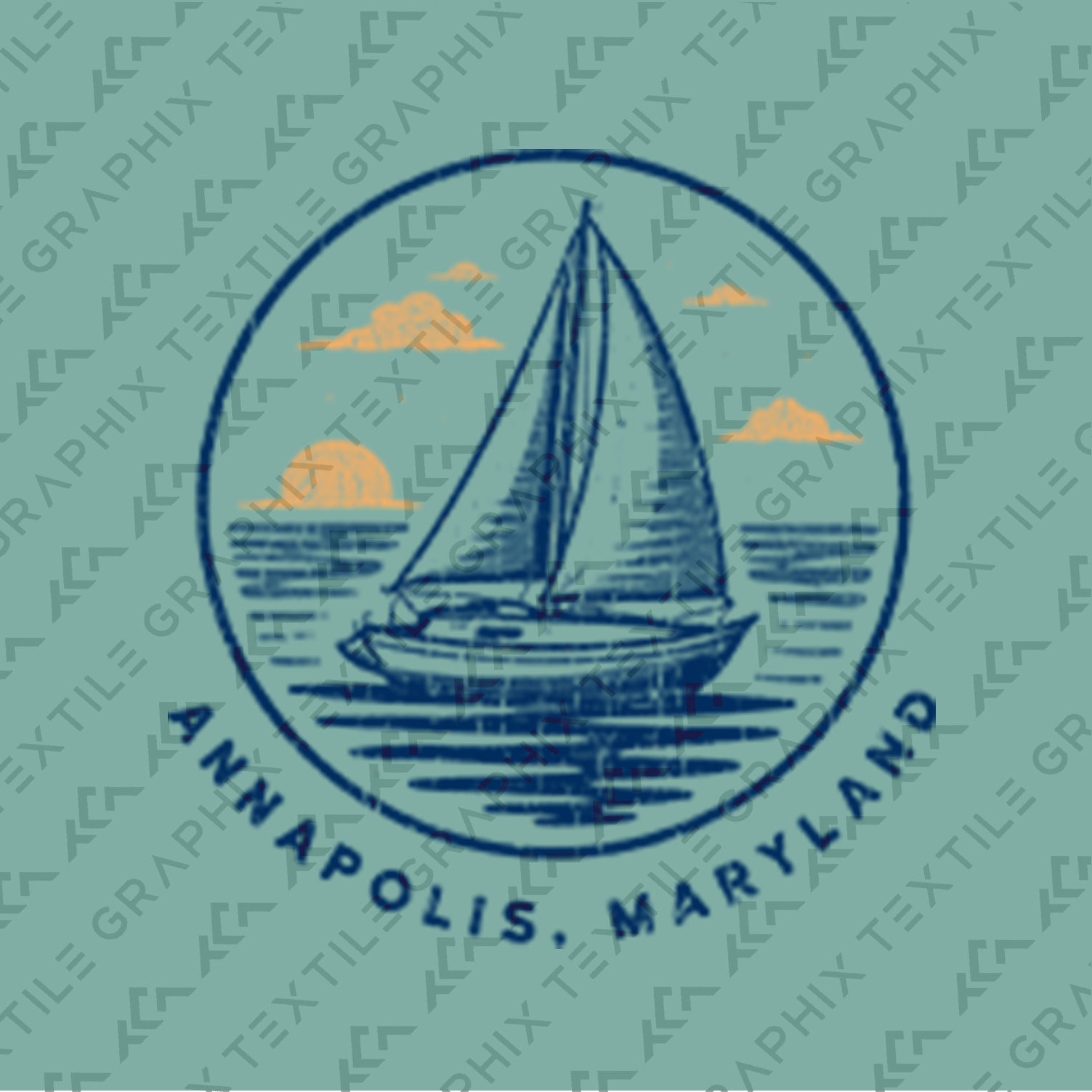 Annapolis Maryland Sailing Shirt, Nautical Boat Tee, Coastal Harbor Graphic, Vintage Travel T-Shirt, Sailing Capital Gift