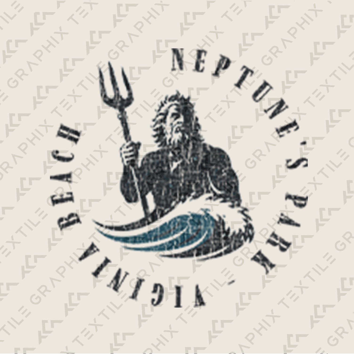 Neptune's Park Virginia Beach Shirt, King Neptune Statue Tee, Coastal Graphic T-Shirt, Nautical Beach Tee, Virginia Beach Gift