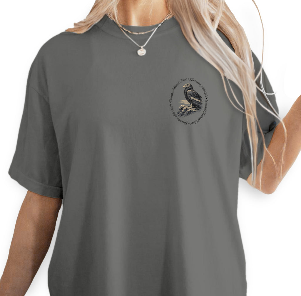 Pinnacles National Park Shirt, California Condor Tee, Vintage National Park Graphic T-Shirt, Guardian of the West