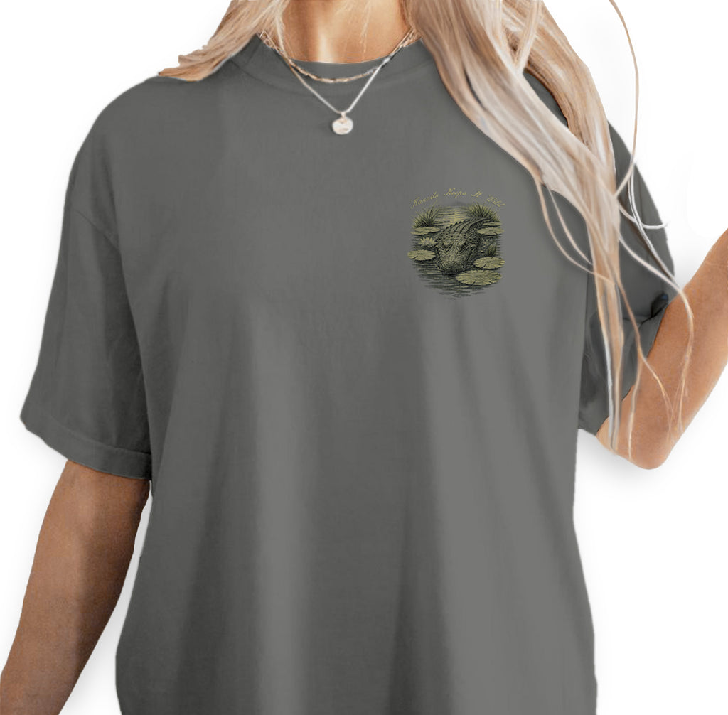 Kakadu National Park T-Shirt Vintage Crocodile Wildlife Tee | Australia Travel Souvenir Shirt | Nature Lover Gift
