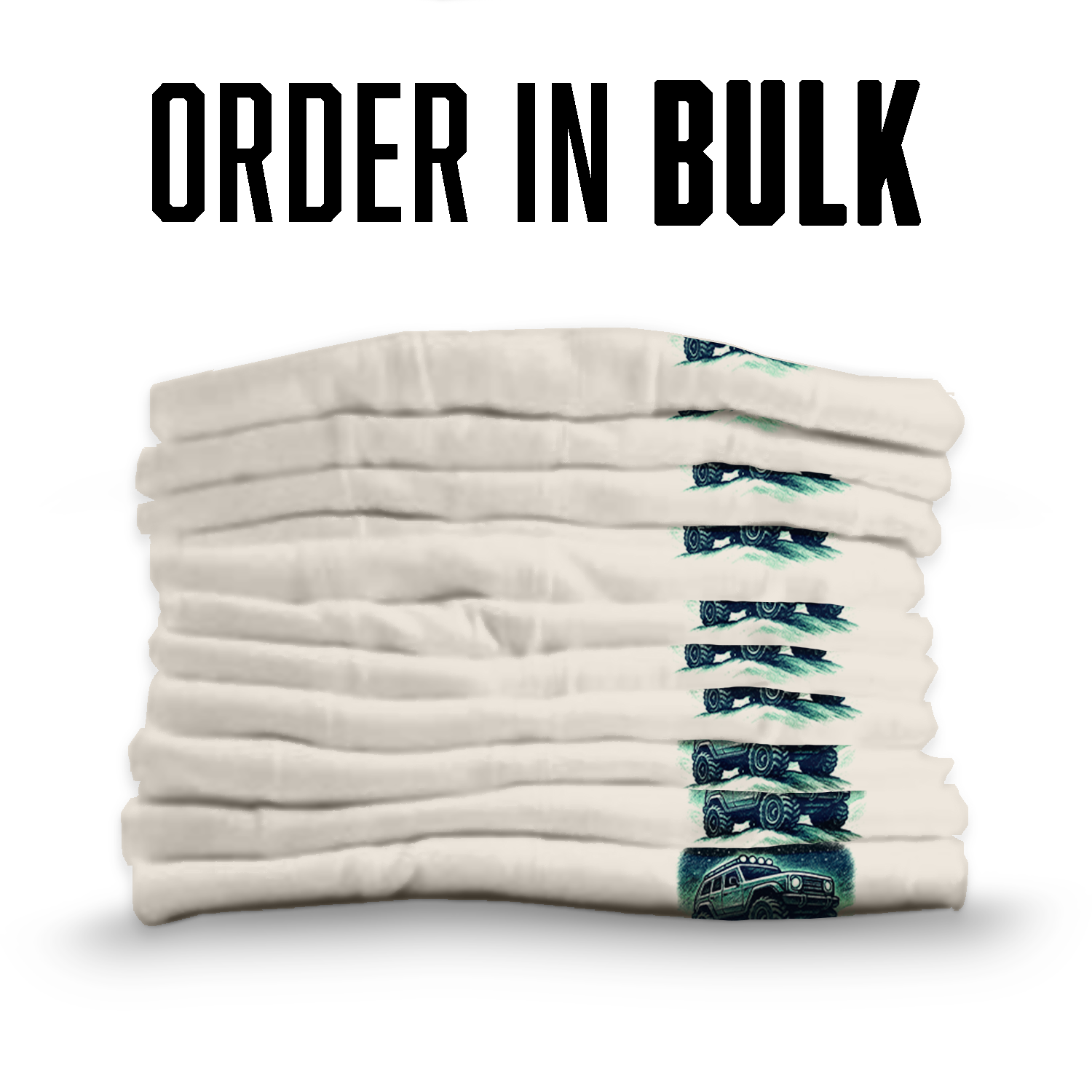 Overland Drift T-Shirt | Arctic Edition Off-Road Tee | 4x4 Adventure Graphic Shirt | Northern Lights Expedition Gift